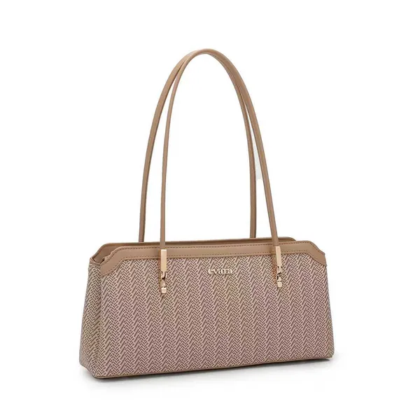 Brown_Textured_Pattern_Shoulder_Bag_for_Women