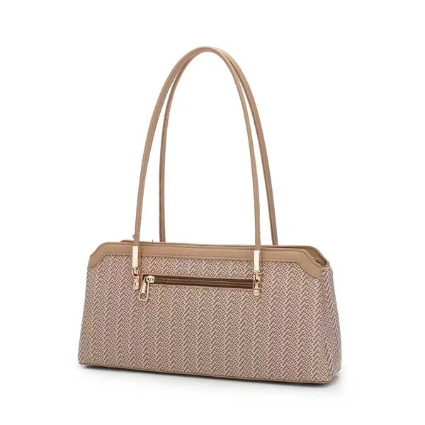 Brown_Textured_Pattern_Shoulder_Bag_for_Women