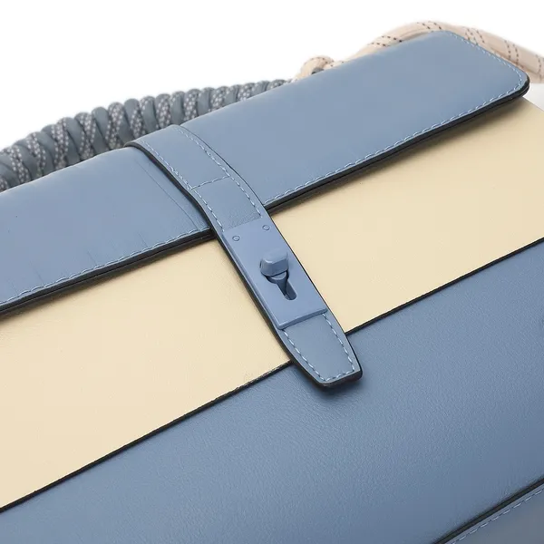 Blue_Beige_Faux_Leather_Structured_Satchel_Bag_for_Women