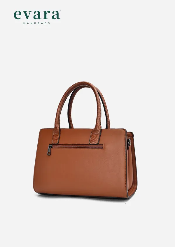 Tan_Leather_Braided_Detail_Structured_Handbag_for_Women