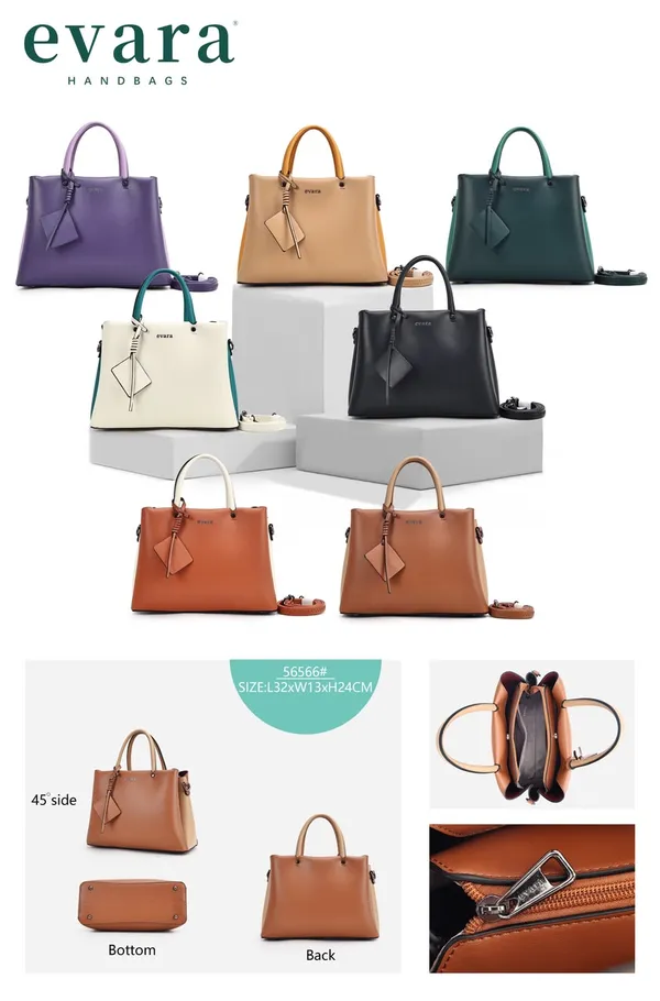 Evara_Purple_Structured_Tote_Bag_With_Detachable_Strap