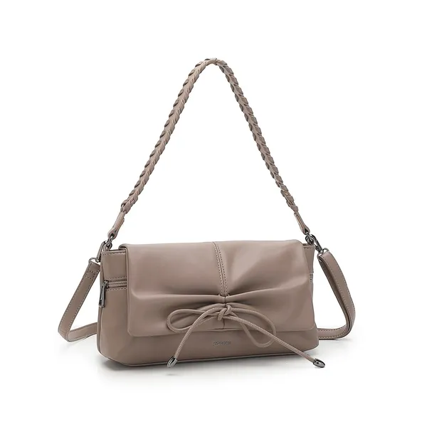 Taupe_Leather_Bow_Detail_Shoulder_Bag_with_Chain_Strap