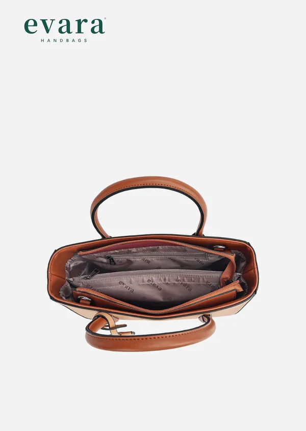 Beige_Leather_Structured_Tote_Handbag_With_Detachable_Strap