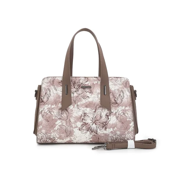 Pink_Floral_Print_Structured_Handbag_with_Detachable_Strap