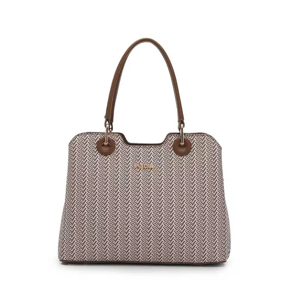 Brown_Woven_Pattern_Structured_Shoulder_Bag_for_Women