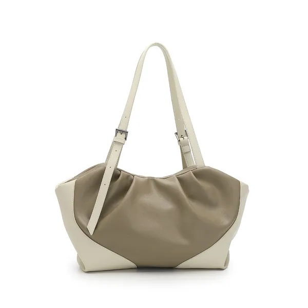 Olive_Green_Ivory_Two-Tone_Vegan_Leather_Shoulder_Bag_for_Women