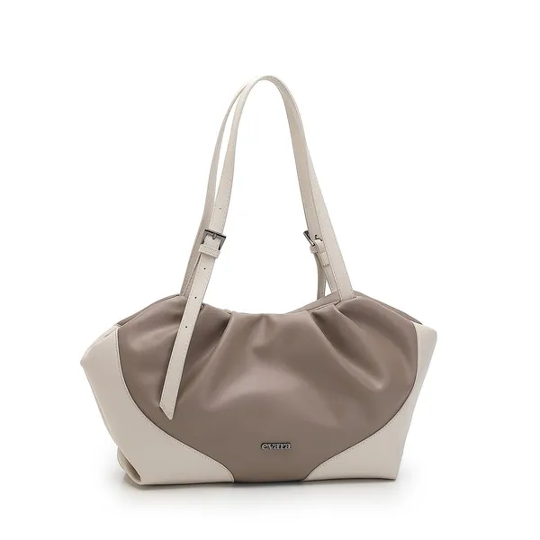 Olive_Green_Ivory_Two-Tone_Vegan_Leather_Shoulder_Bag_for_Women