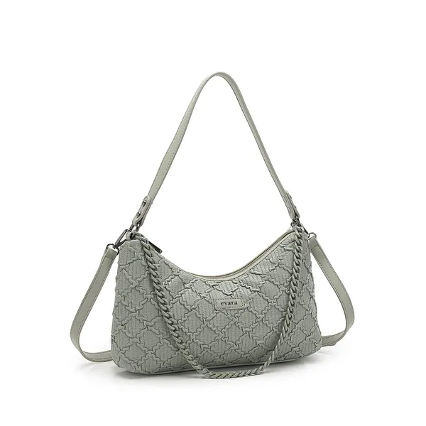 Grey_Quilted_Chain_Detail_Shoulder_Bag_for_Women