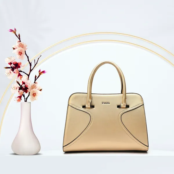 Beige_Structured_Satchel_Handbag_With_Top_Handles