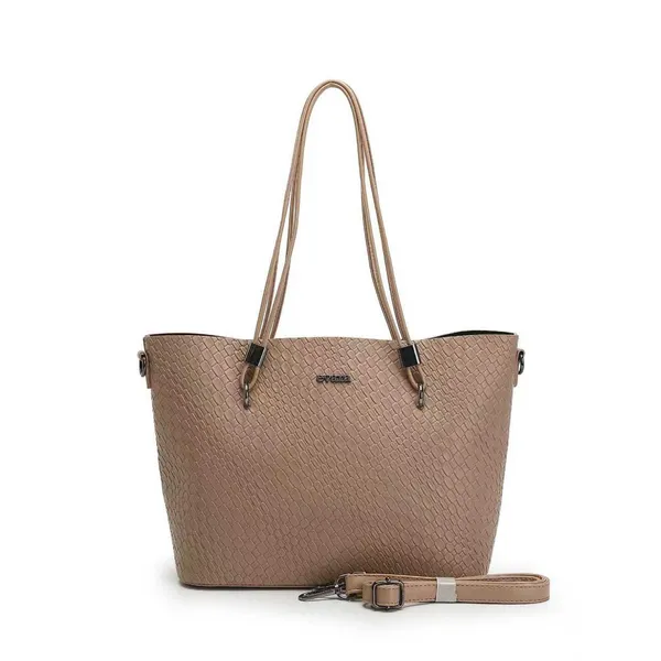 Beige_Textured_Tote_Bag_with_Detachable_Shoulder_Strap