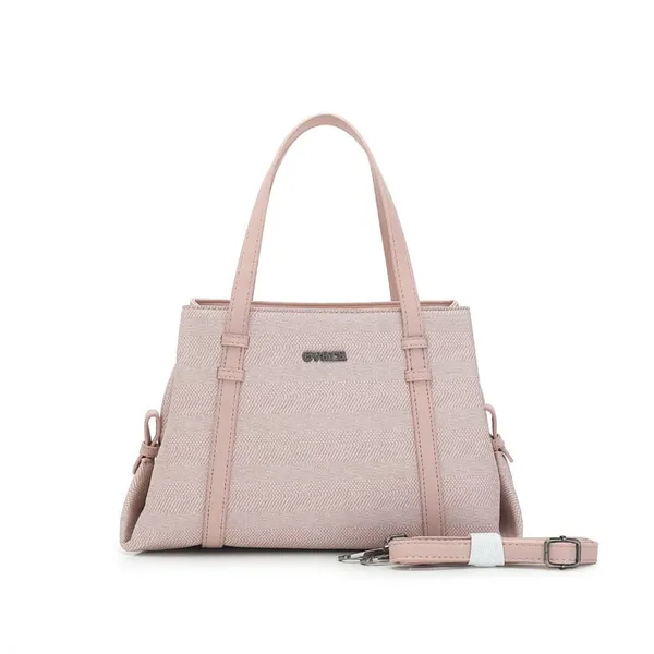 Pink_Textured_Leather_Structured_Handbag_for_Women