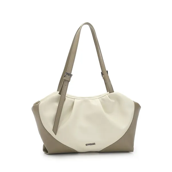 Cream_and_Grey_Two-Tone_Shoulder_Bag_for_Women