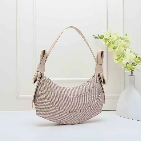 Beige_Textured_Crescent_Shoulder_Bag_for_Women