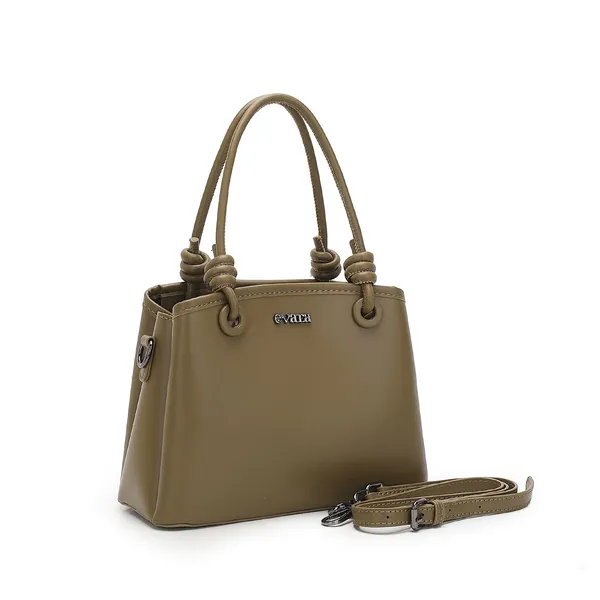 Olive_Green_Structured_Handbag_with_Detachable_Strap