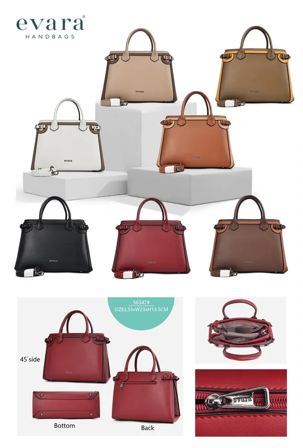 Evara_Brown_Structured_Handbag_With_Detachable_Strap