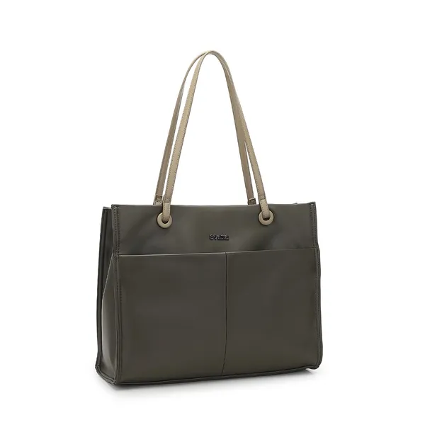 Olive_Green_Structured_Tote_Bag_with_Contrast_Handles_for_Women