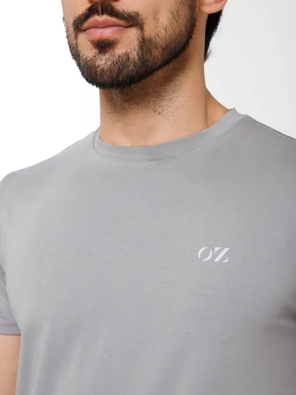 OXYZONE_Solid_Crew_Neck_T-Shirt_for_Men_Half_Sleeve_Breathable,_Comfortable_Solid_Tees_for_Casual_Wear