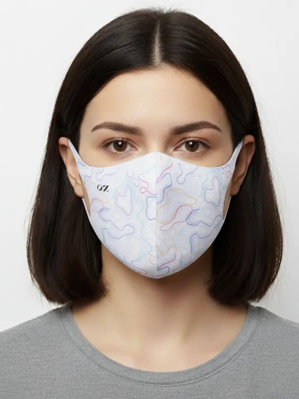 OXYZONE_Face_Mask_-_Antibacterial_Neoprene_Mix_Color_Snug_Fit_Mask_Pack_of_3_-_Outdoor_Protection_for_All!_Breathable_&_Stylish_Unisex_Face_Mask_for_Ultimate_Comfort