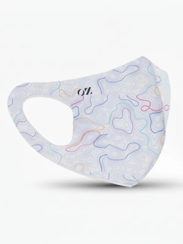 OXYZONE_Face_Mask_-_Antibacterial_Neoprene_Mix_Color_Snug_Fit_Mask_Pack_of_3_-_Outdoor_Protection_for_All!_Breathable_&_Stylish_Unisex_Face_Mask_for_Ultimate_Comfort