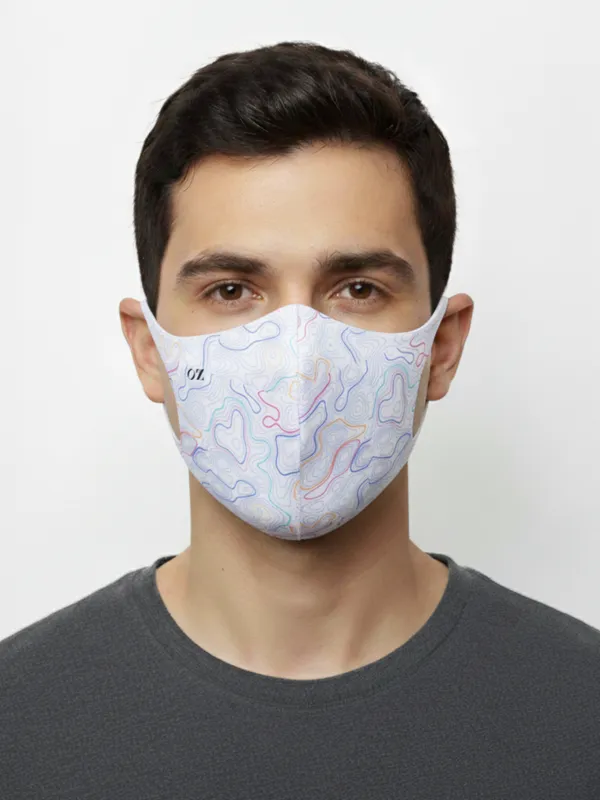 OXYZONE_Face_Mask_-_Antibacterial_Neoprene_Mix_Color_Snug_Fit_Mask_Pack_of_3_-_Outdoor_Protection_for_All!_Breathable_&_Stylish_Unisex_Face_Mask_for_Ultimate_Comfort