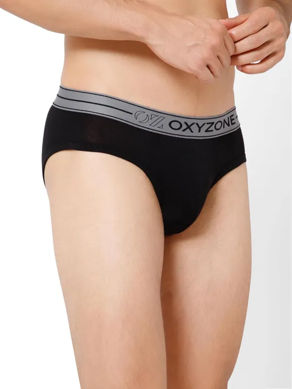 OXYZONE_Men's_Modal_Solid_Brief_with_Sweat-Absorbent_&_Anti-Odour_Fabric,_Lightweight,_Tag-Free,_Breathable_Innerwear_with_Outer_Soft_Waistband