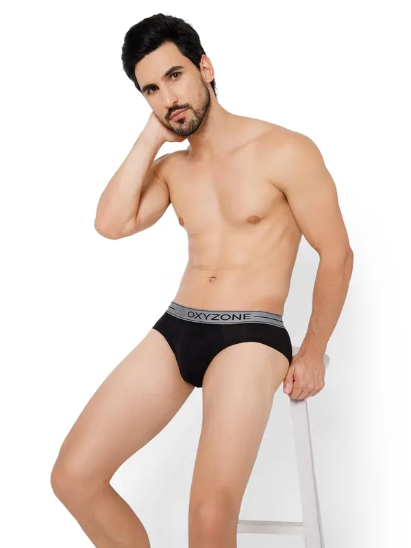 OXYZONE_Men's_Modal_Solid_Brief_with_Sweat-Absorbent_&_Anti-Odour_Fabric,_Lightweight,_Tag-Free,_Breathable_Innerwear_with_Outer_Soft_Waistband