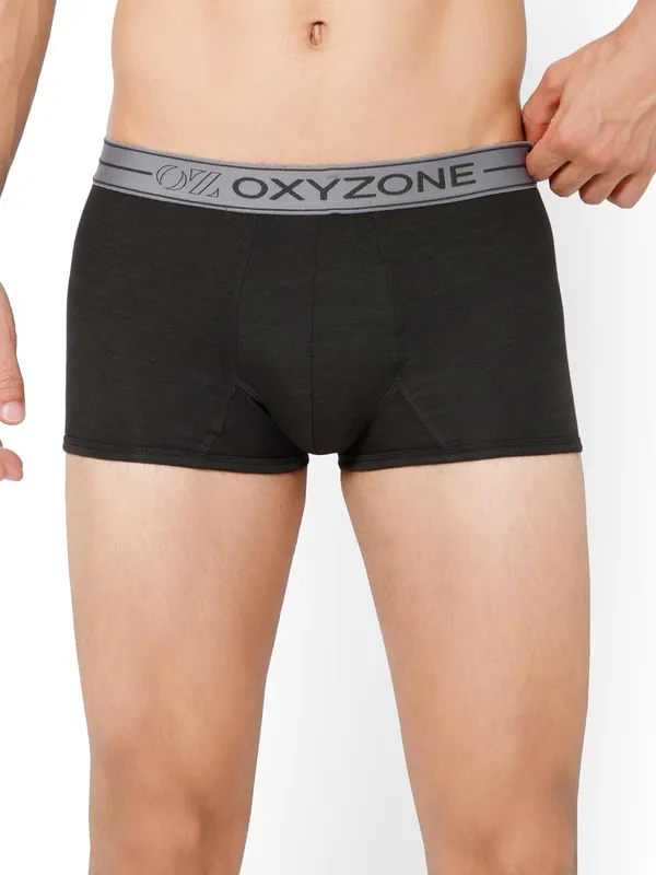 OXYZONE_Solid_Modal_Underwear_Trunk_for_Men_with_Sweat-Absorbent_&_Lightweight_Stretchy_Fabric,_3X_Softer_Than_Cotton_&_Tag-Free,_Breathable_Innerwear_with_Soft_Waistband