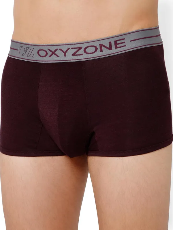 OXYZONE_Solid_Modal_Underwear_Trunk_for_Men_with_Sweat-Absorbent_&_Lightweight_Stretchy_Fabric,_3X_Softer_Than_Cotton_&_Tag-Free,_Breathable_Innerwear_with_Soft_Waistband