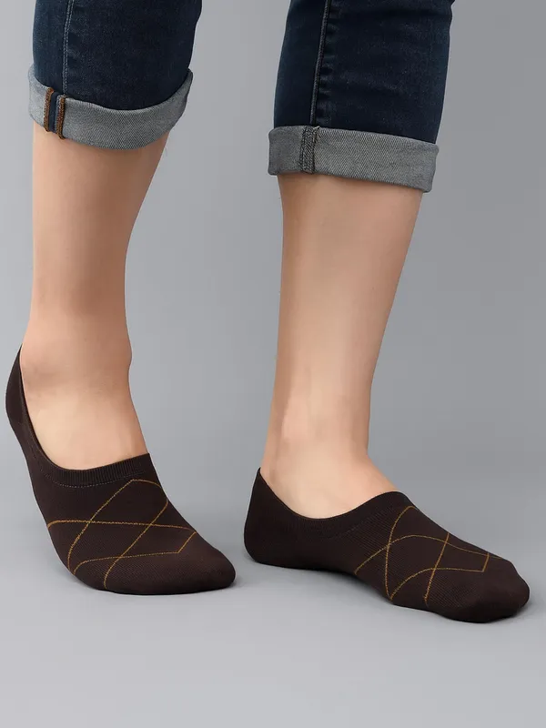 Pack_Of_3_Black_And_Brown_And_Navy_Blue_Mercerized_Cotton_Geometric_Print_Sock_For_Men_And_Women