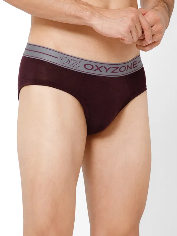 OXYZONE_Men's_Modal_Solid_Brief_with_Sweat-Absorbent_&_Anti-Odour_Fabric,_Lightweight,_Tag-Free,_Breathable_Innerwear_with_Outer_Soft_Waistband