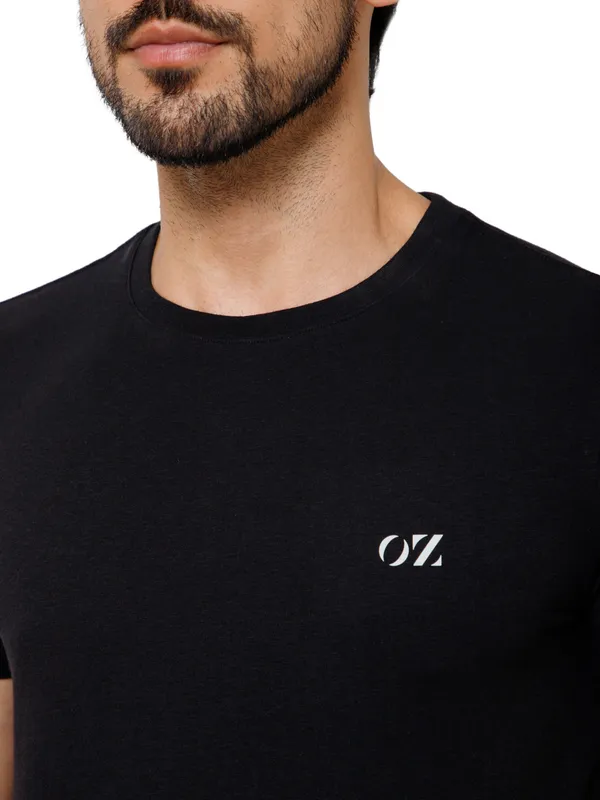 OXYZONE_Solid_Crew_Neck_T-Shirt_for_Men_Half_Sleeve_Breathable,_Comfortable_Solid_Tees_for_Casual_Wear