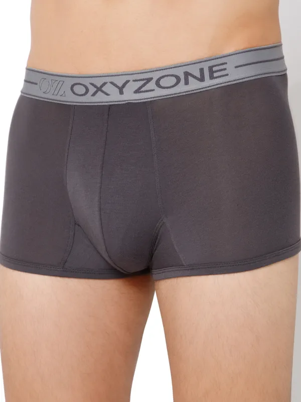 OXYZONE_Solid_Modal_Underwear_Trunk_for_Men_with_Sweat-Absorbent_&_Lightweight_Stretchy_Fabric,_3X_Softer_Than_Cotton_&_Tag-Free,_Breathable_Innerwear_with_Soft_Waistband