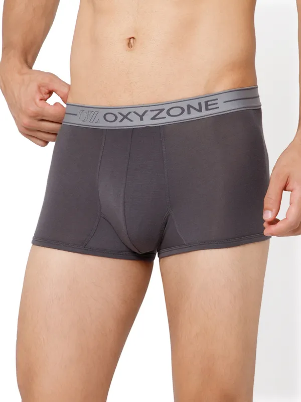 OXYZONE_Solid_Modal_Underwear_Trunk_for_Men_with_Sweat-Absorbent_&_Lightweight_Stretchy_Fabric,_3X_Softer_Than_Cotton_&_Tag-Free,_Breathable_Innerwear_with_Soft_Waistband