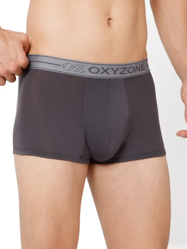 OXYZONE_Solid_Modal_Underwear_Trunk_for_Men_with_Sweat-Absorbent_&_Lightweight_Stretchy_Fabric,_3X_Softer_Than_Cotton_&_Tag-Free,_Breathable_Innerwear_with_Soft_Waistband