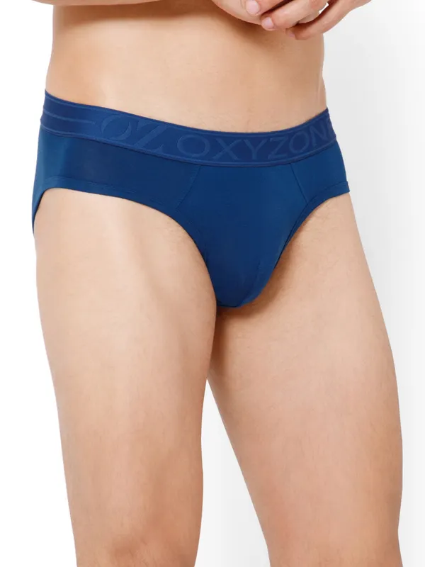 OXYZONE_Men's_Supima_Cotton_Solid_Brief_with_Anti-Odour_&_Sweat-Absorbent_Fabric,_Lightweight,_Tag-Free,_Breathable_Innerwear_with_Outer_Soft_Waistband