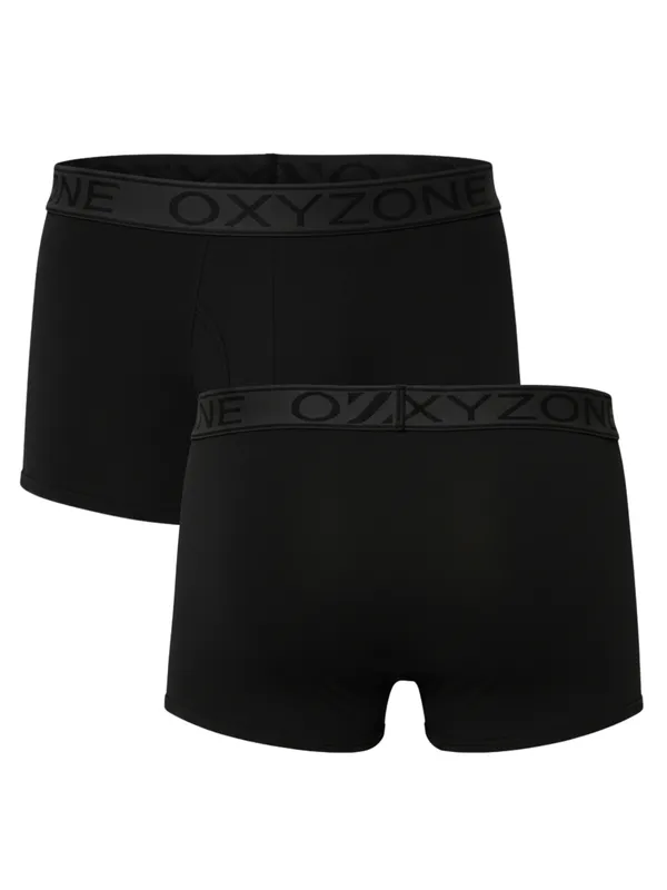 OXYZONE_Supima_Cotton_Solid_Underwear_Trunk_for_Men_with_Sweat-Absorbent_&_Anti-Odour_Fabric,_Lightweight,_Tag-Free,_Breathable_Innerwear_with_Outer_Soft_Waistband