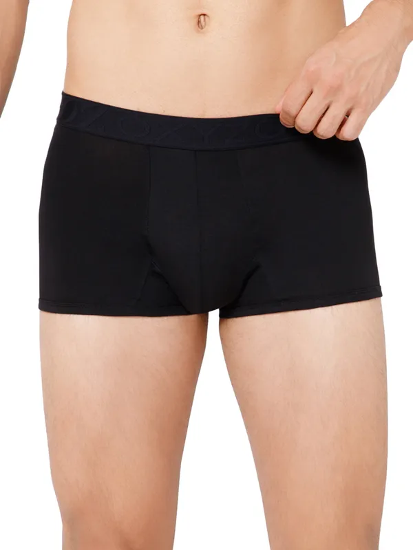 OXYZONE_Supima_Cotton_Solid_Underwear_Trunk_for_Men_with_Sweat-Absorbent_&_Anti-Odour_Fabric,_Lightweight,_Tag-Free,_Breathable_Innerwear_with_Outer_Soft_Waistband
