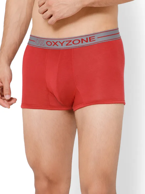 OXYZONE_Solid_Modal_Underwear_Trunk_for_Men_with_Sweat-Absorbent_&_Lightweight_Stretchy_Fabric,_3X_Softer_Than_Cotton_&_Tag-Free,_Breathable_Innerwear_with_Soft_Waistband
