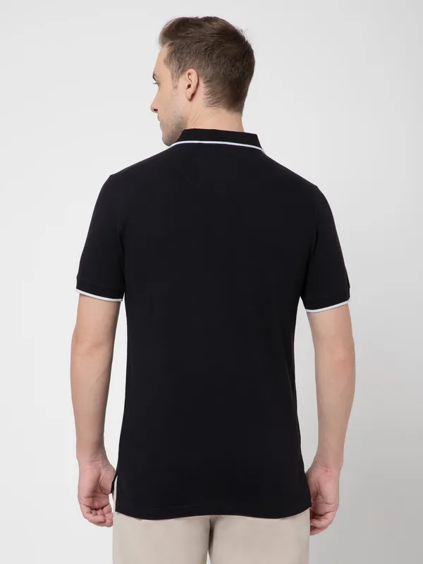 OXYZONE_Solid_Cotton_Polo_T_Shirt_for_Men,_Half_Sleeve_Tees,_Slim_Fit_Casual_Mens_Polo_Tshirt,_Everyday_Wear_Soft_&_Breathable_Fabric_Cotton_T-Shirt_for_Man
