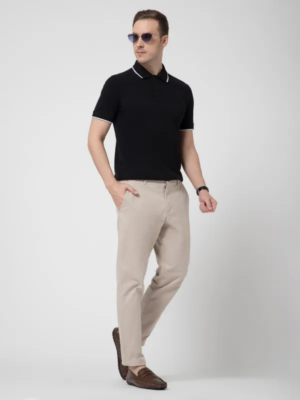 OXYZONE_Solid_Cotton_Polo_T_Shirt_for_Men,_Half_Sleeve_Tees,_Slim_Fit_Casual_Mens_Polo_Tshirt,_Everyday_Wear_Soft_&_Breathable_Fabric_Cotton_T-Shirt_for_Man