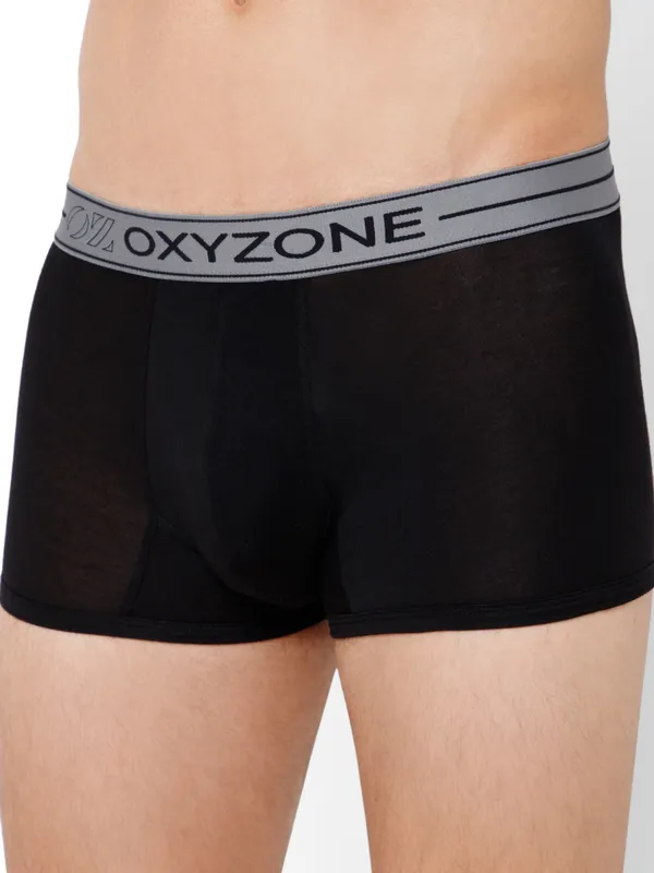 OXYZONE_Solid_Modal_Underwear_Trunk_for_Men_with_Sweat-Absorbent_&_Lightweight_Stretchy_Fabric,_3X_Softer_Than_Cotton_&_Tag-Free,_Breathable_Innerwear_with_Soft_Waistband