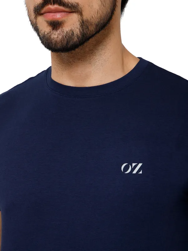 OXYZONE_Solid_Crew_Neck_T-Shirt_for_Men_Half_Sleeve_Breathable,_Comfortable_Solid_Tees_for_Casual_Wear