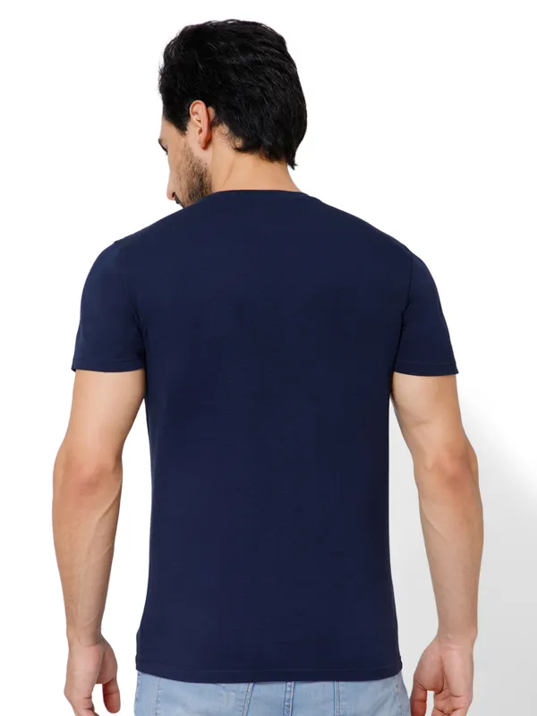 OXYZONE_Solid_Crew_Neck_T-Shirt_for_Men_Half_Sleeve_Breathable,_Comfortable_Solid_Tees_for_Casual_Wear