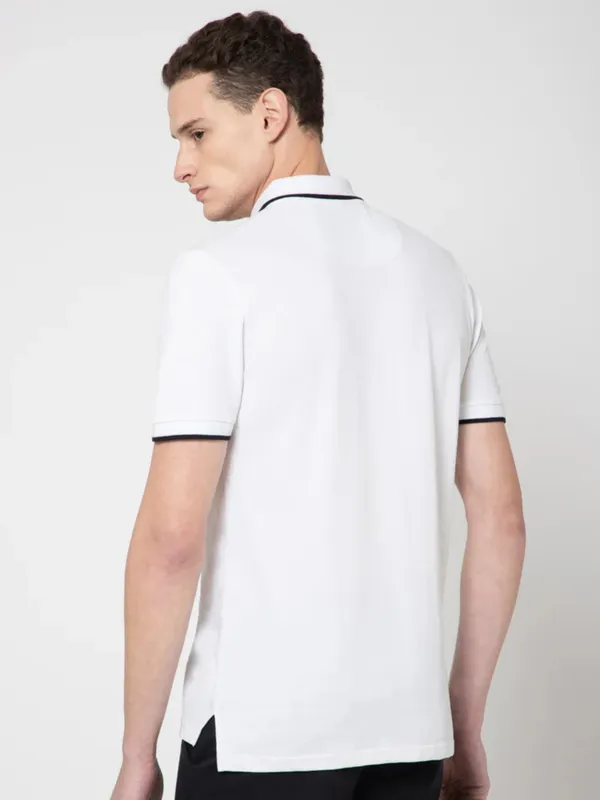 OXYZONE_Solid_Cotton_Polo_T_Shirt_for_Men,_Half_Sleeve_Tees,_Slim_Fit_Casual_Mens_Polo_Tshirt,_Everyday_Wear_Soft_&_Breathable_Fabric_Cotton_T-Shirt_for_Man