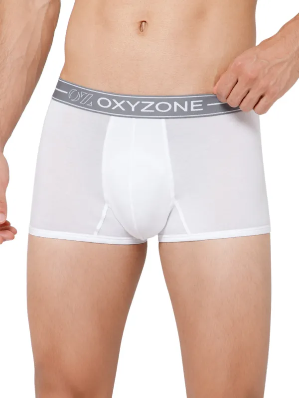 OXYZONE_Solid_Modal_Underwear_Trunk_for_Men_with_Sweat-Absorbent_&_Lightweight_Stretchy_Fabric,_3X_Softer_Than_Cotton_&_Tag-Free,_Breathable_Innerwear_with_Soft_Waistband
