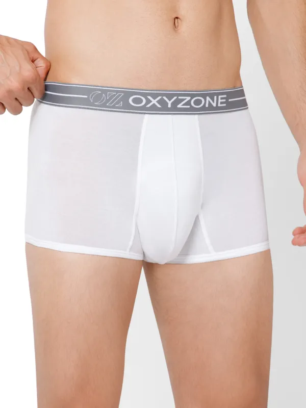 OXYZONE_Solid_Modal_Underwear_Trunk_for_Men_with_Sweat-Absorbent_&_Lightweight_Stretchy_Fabric,_3X_Softer_Than_Cotton_&_Tag-Free,_Breathable_Innerwear_with_Soft_Waistband