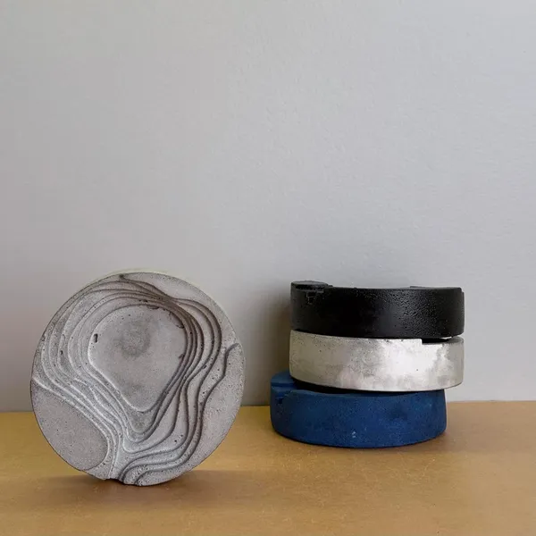 Muralla_Roja_Concrete_Cement_Ashtray_|_Grey_|_11.9W_X_3H_Cm