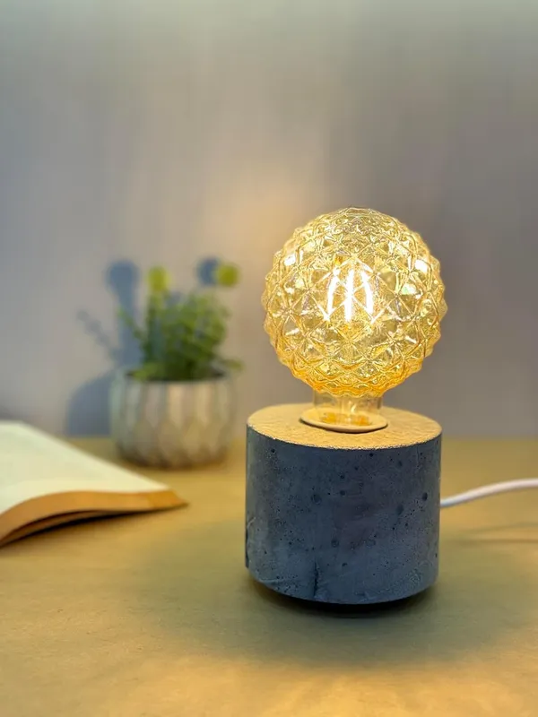 Cappadocia_Concrete_Table_Lamp_with_LED_Designer_Bulb_|_Grey_|_10W_X_8H_Cm