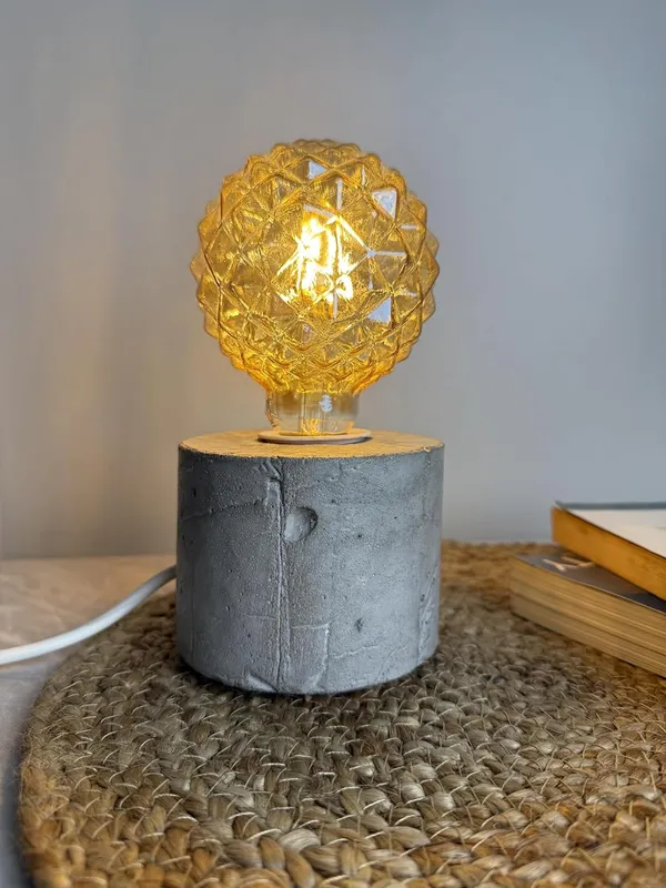 Cappadocia_Concrete_Table_Lamp_with_LED_Designer_Bulb_|_Grey_|_10W_X_8H_Cm
