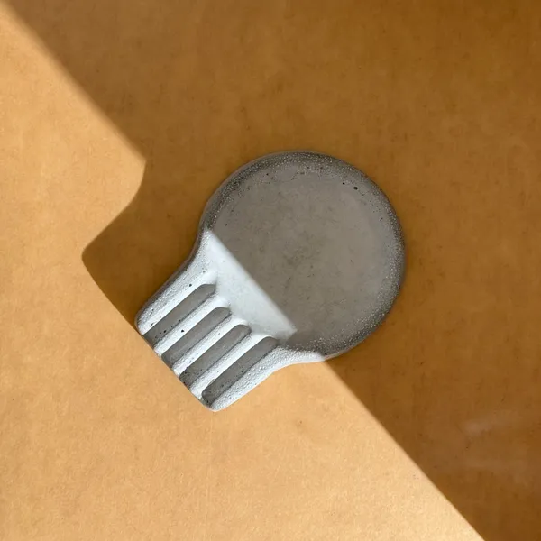 Ashcrash_Concrete_Ashtray_|_Grey_|_9.8L_X_12.9W_X_2.2H_Cm